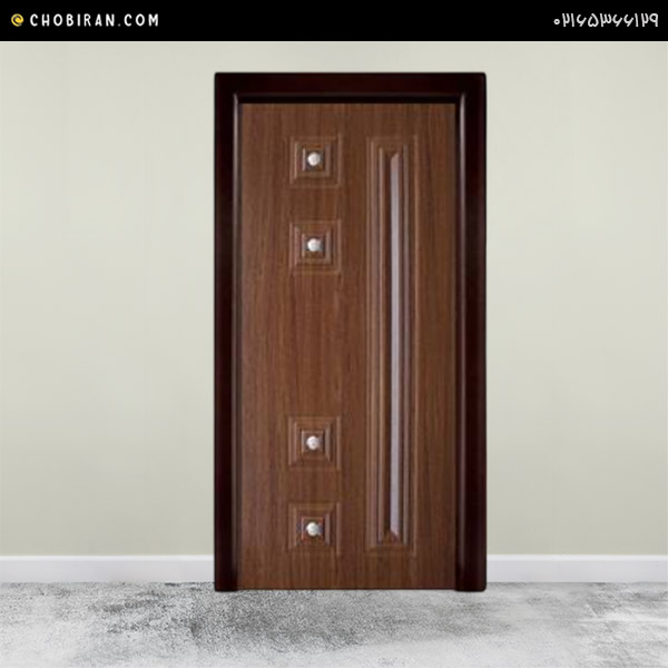 درب ضد آب اتاق خواب PVC کد 07 - صنایع چوب ایران
